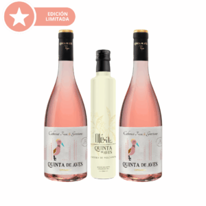 Estuche 2 botellas Rosé 1 botella AOVE